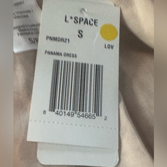 NWT L*Space Panama Dress in Lily of the Valley size small - Picture 15 of 16